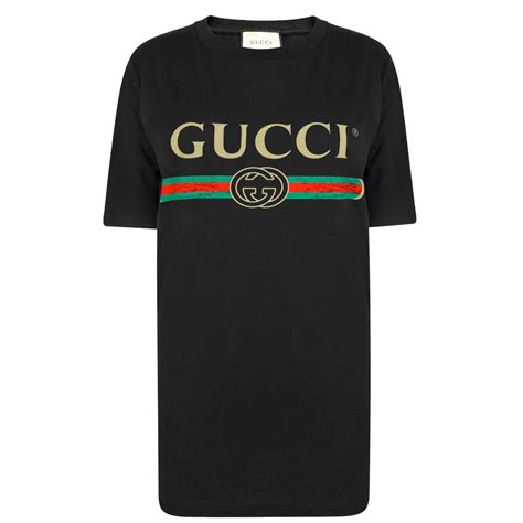 vintage gucci logo t shirt fake|original gucci t shirt price.